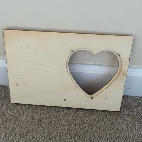 Wood Burned Picture Frame - Picture 3 of 4